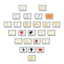 1 Miếng Cổ điển Retro Kiểu Đồ treo Vòng tay Thủ công Vòng tay Liên kết DIY Làm Retro Phụ kiện - Nhiều màu - Xem 3