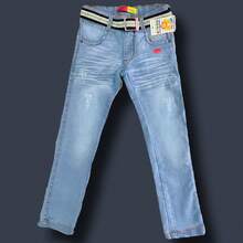 Young Boys Denim Tops - Màu xanh lam - Xem 4