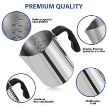 Olla Para Hacer Velas Con Placa Eléctrica Para Derretir,Kit para hacer velas con placa calefactora electrónica, kit para hacer velas navideñas, suministros para hacer velas de bricolaje con derretidor de cera, olla para verter - Plateado - Ver 3