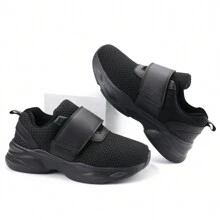 Women Walking Shoes - Black - View 6