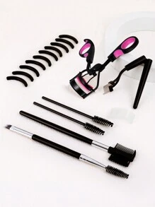Bộ dụng cụ uốn mi 6 trong 1 dành cho nữ, bao gồm dụng cụ uốn mi, lược tách mi, cọ mascara, cọ và lược chải lông mày vát, 10 miếng đệm silicon thay thế cho mi và lông mày. Sản phẩm trang điểm, giá rẻ, trang trí phòng ngủ, bàn trang điểm, du lịch, phòng ngủ, phụ kiện trang điểm, dụng cụ uốn mi, quà tặng Giáng sinh, dụng cụ trang điểm, đồ dùng giá rẻ, quà tặng, quà tặng cho nữ, quà Giáng sinh, quà khuyến mãi, du lịch, đồ dùng giá rẻ, đồ dùng cần thiết khi đi du lịch. - Nhiều màu - Xem 3