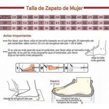 Zapatos Ortopédicos Casuales Con Suela Alta Para Mujer - Azul Marino - Ver 6
