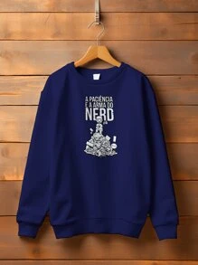 Men Sweatshirts - Màu xanh hải quân - Xem 1