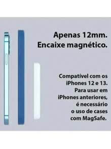 Battery Pack Magsafe Bateria Portátil Powerbank Para iPhone 12  / 13  / 14 Pro Max Mini - Damasco - Visão 6