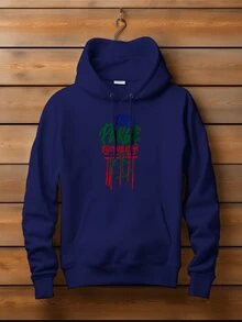 Men Sweatshirts - 藏蓝色 - 查看 1