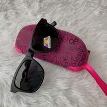 男性太陽眼鏡，夏季休閒戶外防曬，絕佳送禮好物 - 黑色 - 查看 9