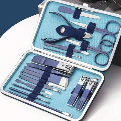 修甲套裝,修腳套裝,指甲剪套裝,拇趾甲剪套裝,剪刀修甲器套裝,女性和男性護理修飾工具