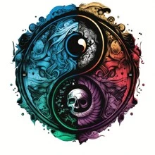 Ultimate Stamp Label Patches For Clothing - Washable Iron On Heat Transfer For T-Shirts - Stylish Stickers For Men - Easy To Apply And Durable - Multicolor - View 1