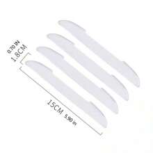 使用透明防撞貼紙保護您的汽車門 - 側邊邊緣護罩和後視鏡罩