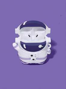 宇航员设计硅胶耳机保护壳兼容 Airpods 1/2 和 Airpods 3/Pro - 彩色 - 查看 3