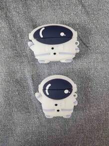 宇航员设计硅胶耳机保护壳兼容 Airpods 1/2 和 Airpods 3/Pro - 彩色 - 查看 2