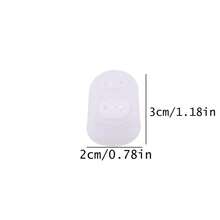 5入組白色攜帶方便的簡易加厚耐磨防滑矽膠指頭保護套 - 白色 - 查看 7