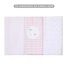 Chăn cho trẻ sơ sinh và trẻ em - Màu Hồng baby - Xem 4