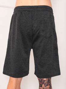 Men Shorts - 深灰色 - 查看 3