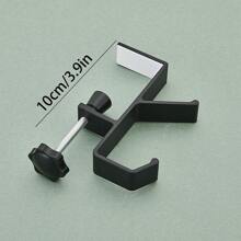 1 pezzo Gancio portatile per scrivania - Appendiabiti regolabile per borse da ufficio e aula - Organizer salvaspazio da fissare lateralmente - Multicolore - Visualizzare 8