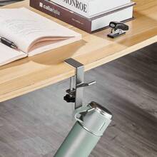 1 pezzo Gancio portatile per scrivania - Appendiabiti regolabile per borse da ufficio e aula - Organizer salvaspazio da fissare lateralmente - Multicolore - Visualizzare 6