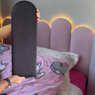 Cabeceira Modular Estofada Autocolante 60x20cm 1 Modulo Cama Box