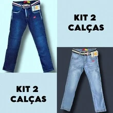 Young Boys Denim Tops - Màu xanh lam - Xem 1