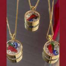 Pendant Necklaces - 金黃色 - 查看 3