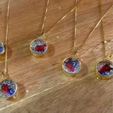 Pendant Necklaces - 金黃色 - 查看 2