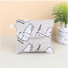 大容量卫生巾收纳袋，适合学生、女生，可收纳化妆品、首饰、便携式经期用品，也可作为化妆包、护肤包、洗漱包、旅行必备、邮轮必备、宿舍必备、婚礼伴娘礼物、妈妈礼物、生日礼物、送给朋友和老师的礼物、家居装饰、浴室客厅卧室装饰、唇油收纳、指甲油收纳、化妆品旅行洗漱包、礼品收纳、拉链配件、指甲油收纳、女士礼物、圣诞礼物、女士礼物创意 - 彩色 - 查看 13