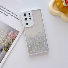 白色防摔漸變星空pc殼手機殼,適用於蘋果、三星、小米、oppo保護殼 - 白色 - 查看 6