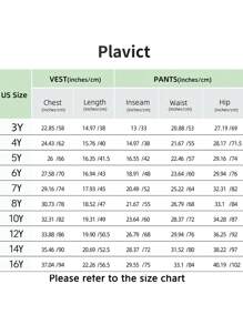 Boys Suits 4-Pieces Suit Set Toddler Tuxedos Dresswear Ring Bearer Outfit Wedding Vest Pants Shirts Tie Formal Suits For Kids Navy Blue Size 3-10Y