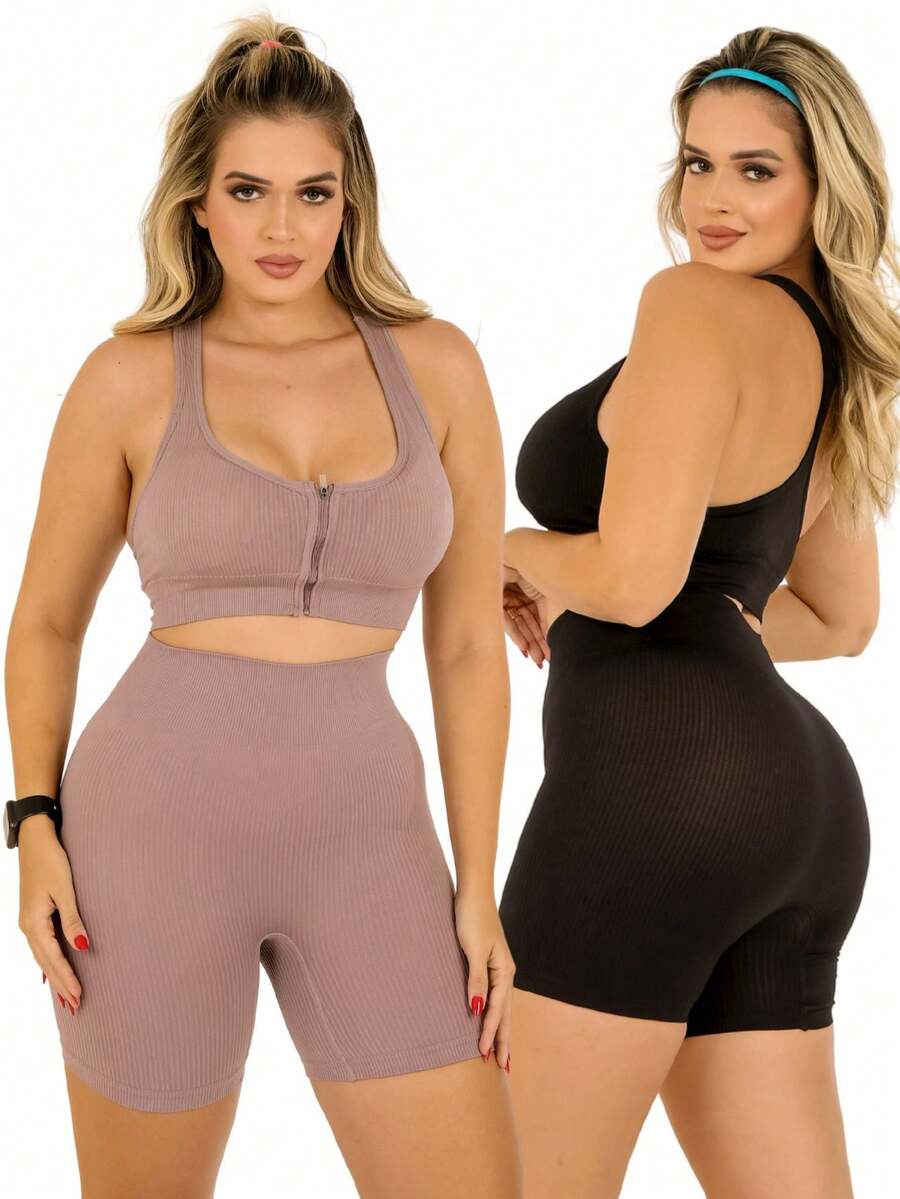 Women Sports Sets - màu đen - Xem 1