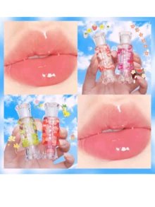 Labial Gloss Transparente - Naranja - Ver 1