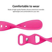 Compatível com Pulseira Apple Watch 38mm 40mm 41mm 42mm 44mm 45mm 46mm 49mm, Compatível com Apple Watch Series Ultra/Ultra 2 10/9/8/7/6/5/4/3/2/1 SE, Pulseira de Reposição Ultrafina e Estreita de Silicone Macio para Esporte para Mulheres