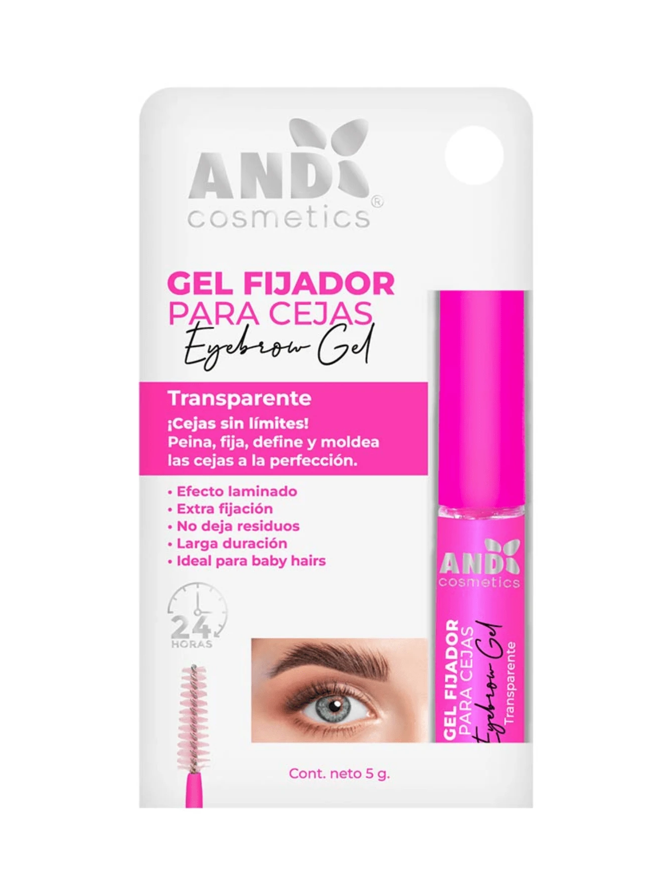 GEL FIJADOR PARA CEJAS | TRANSPARENTE - AND COSMETICS - Multicolor - Ver 1