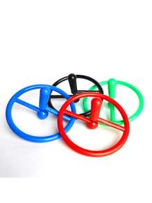 1 Pezzo Di Giocattolo Per Ridurre Lo Stress Tipo Fidget Gyro Con Punto Esclamativo Appeso (colore Casuale), Creativo E Divertente