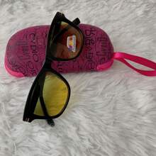 男性太陽眼鏡，夏季休閒戶外防曬，絕佳送禮好物 - 黑色 - 查看 3