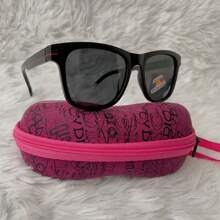 男性太陽眼鏡，夏季休閒戶外防曬，絕佳送禮好物 - 黑色 - 查看 8