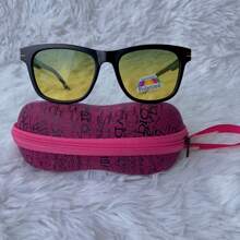 男性太陽眼鏡，夏季休閒戶外防曬，絕佳送禮好物 - 黑色 - 查看 1