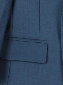 4 件套男童绅士西装套装：夹克、背心、裤子、领结，优雅简约，适合节日、典礼和日常活动 - 綠色 - 查看 9