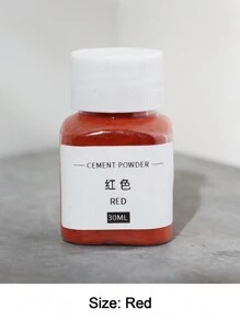 1 Pièce 30 Ml Planter De Coloration En Ciment De Gypse Pigment Poudre De Gypse Concentré De Couleur, Moule De Plâtre De Ciment En Béton De Bricolage, Accessoire De Fabrication De Bijoux