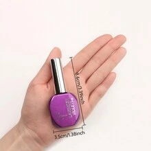 12ml凝膠指甲油顏色塗層,灰紫色夏季用凝膠指甲油,可浸泡uv Led凝膠指甲藝術修甲禮物適用女孩女人度假派對 - 淺灰紫 - 查看 7