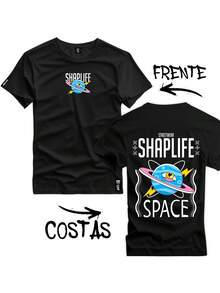 Shap Life Men T-Shirts - Black - View 2