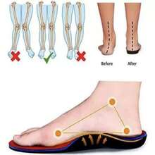 Zapatos Ortopédicos Casuales Con Suela Alta Para Mujer - Marrón - Ver 4