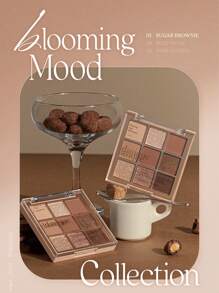 Dasique 眼影盘 #01 糖布朗尼，眼影盘，纯素韩国彩妆，无动物实验，纯素，9 种易于晕染的色调，哑光和珠光质地，附赠精美韩国彩妆礼品 - 01 Sugar Brownie - 查看 6