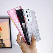 白色防摔漸變星空pc殼手機殼,適用於蘋果、三星、小米、oppo保護殼 - 白色 - 查看 8