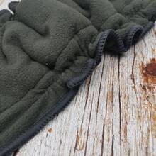 Littles & Bloomz Baby Reusable Nappy Insert For Washable Cloth Diaper Charcoal Elastic 5 Layers High Absorbency Pads