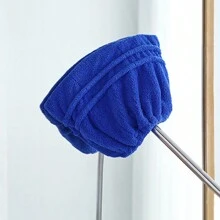 1pc Reusable Thick Absorbent Water-Washable Slouchy Broom & Mop Cover, Home Cleaning Broom Mop Cloth Cover, Dust Removal Broom Cover, Water-Absorbent Reusable Cleaning Cloth - Household Cleaning Products, Back-To-School Dust Removal, Ramadan Dust Removal, Halloween Dust Removal, Holiday Dust Removal