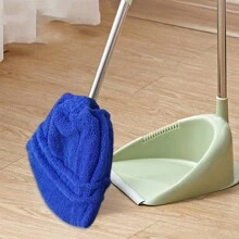 1pc Reusable Thick Absorbent Water-Washable Slouchy Broom & Mop Cover, Home Cleaning Broom Mop Cloth Cover, Dust Removal Broom Cover, Water-Absorbent Reusable Cleaning Cloth - Household Cleaning Products, Back-To-School Dust Removal, Ramadan Dust Removal, Halloween Dust Removal, Holiday Dust Removal