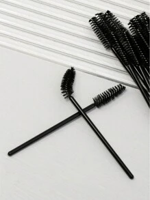 20 Pièces Brosses À Cils Jetables En Noir, Baguettes Et Spoolies De Mascara Pour Extension De Cils, Peigne À Micro-cils Brosse Pour Sourcils Et Outils Brosses De Maquillage