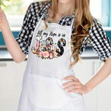 1/2/3 件耶稣水彩花熨烫热压 DIY 补丁装饰，热转印乙烯基贴纸适用于服装 T 恤连帽衫枕头包 - 彩色 - 查看 6