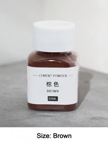 1 Pièce 30 Ml Planter De Coloration En Ciment De Gypse Pigment Poudre De Gypse Concentré De Couleur, Moule De Plâtre De Ciment En Béton De Bricolage, Accessoire De Fabrication De Bijoux