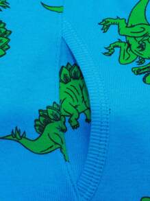 6 Pieces Young Boy Soft  Dinosaur Underwear Children Truck Panties - Blue - View 6
