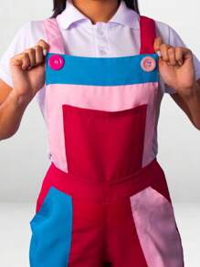 Aprons & Smocks - สีชมพูบานเย็น - ดู 5